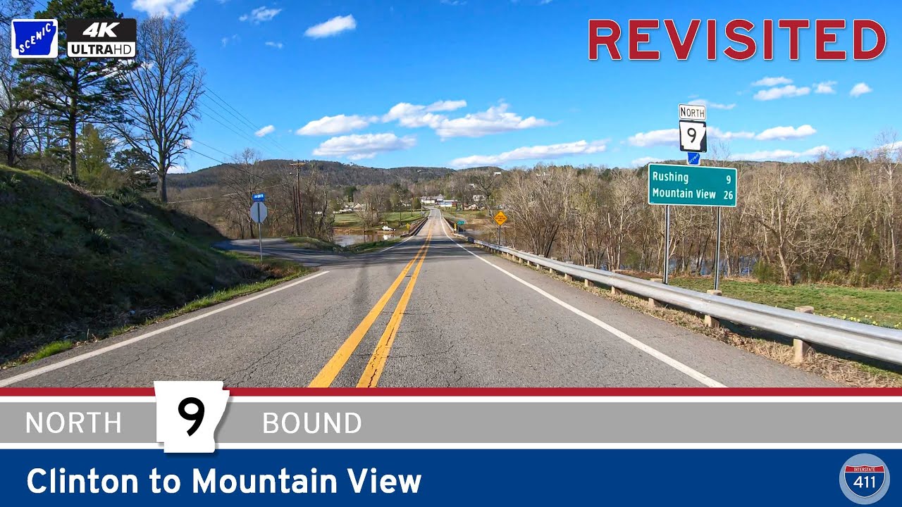 [Revisited] Arkansas Highway 9: Clinton to Mountain View - Arkansas | Drive America's Highways 🚙