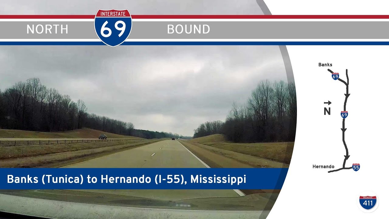 Interstate 69 - Banks (Tunica Casinos) to I-55 - Mississippi |  Drive America's Highways ?