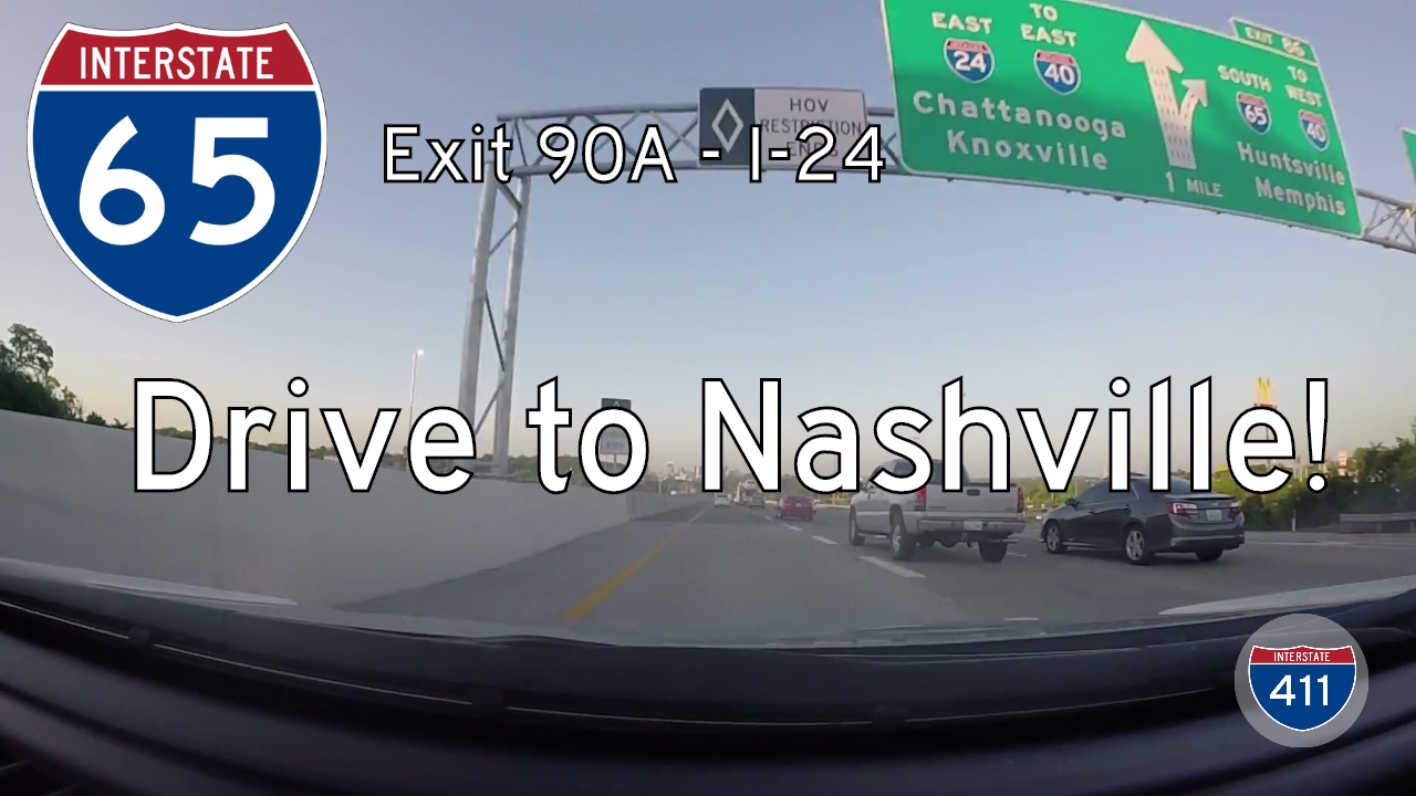 Interstate 65 - Mile 90 - Mile 86 - Tennessee | Drive America's Highways ?