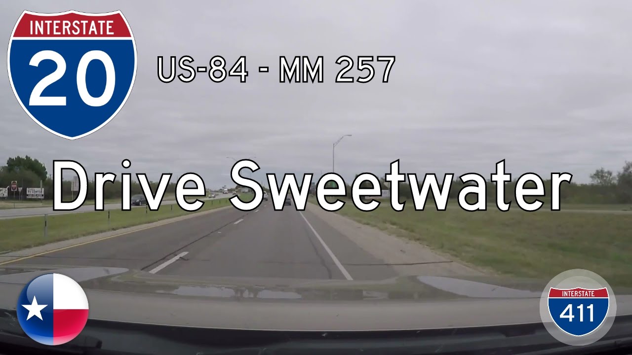 Interstate 20 - Mile 238 - Mile 257 - Texas | Drive America's Highways ?