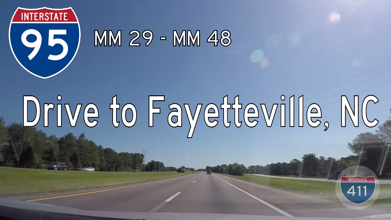 Interstate 95 - Mile 29 - Mile 48 - North Carolina | Drive America's Highways 🚙