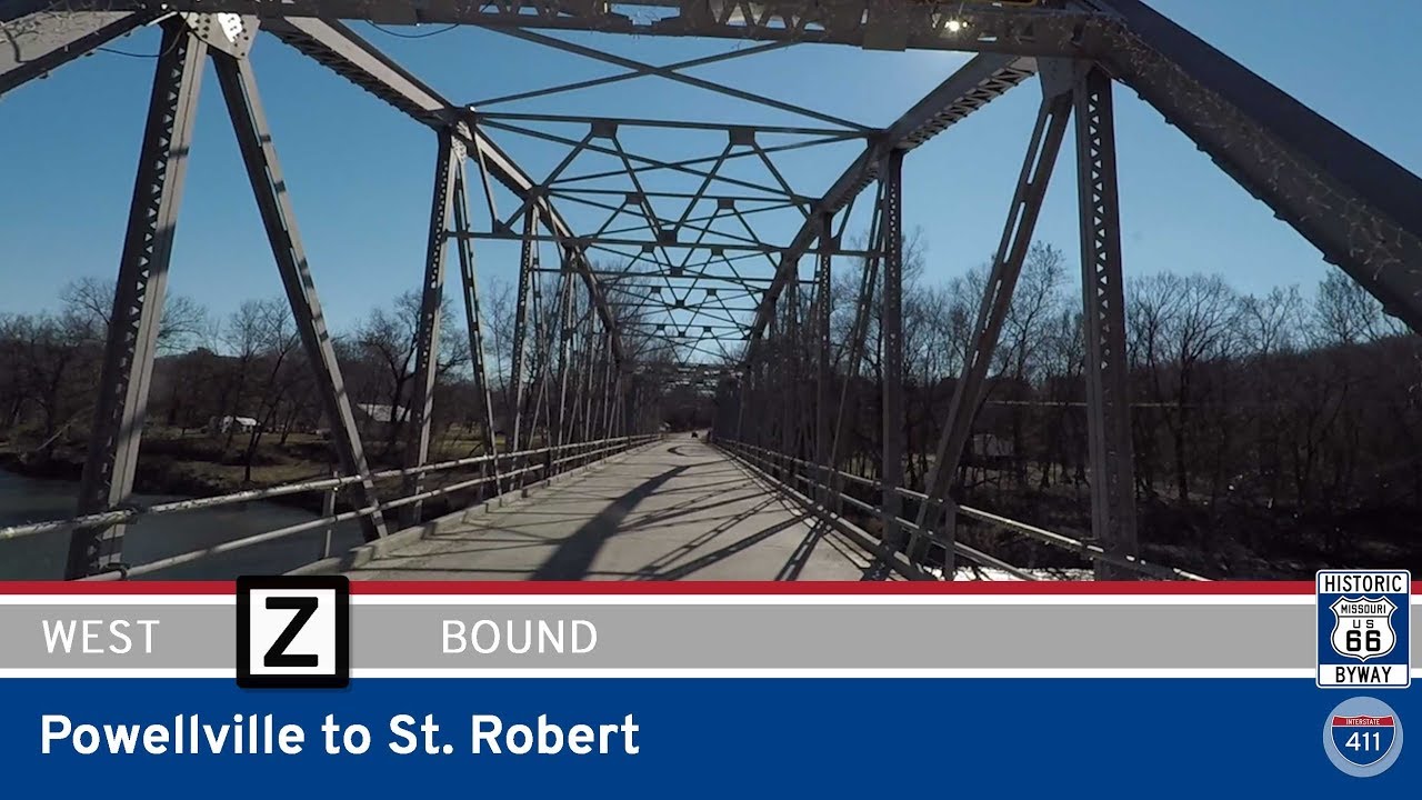 Missouri Highway Z - Powellville to St. Robert [Hooker Cut - Rt 66] |  Drive America's Highways 🚙