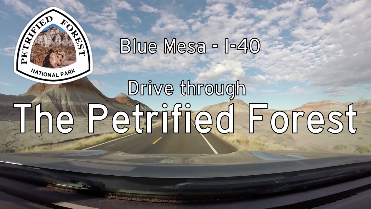 Petrified Forest Nat'l Park - North - Arizona | Drive America's Highways 🚙
