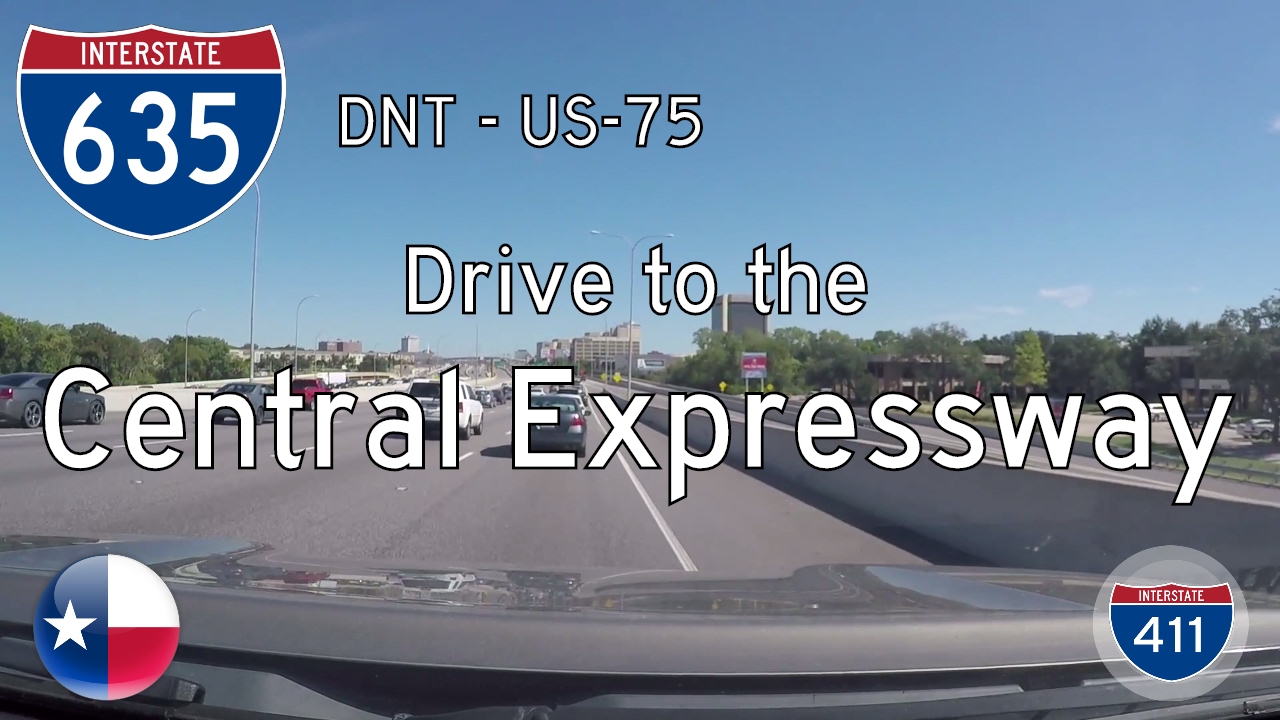 Interstate 635 - Mile 22 - Mile 19 - Texas | Drive America's Highways ?