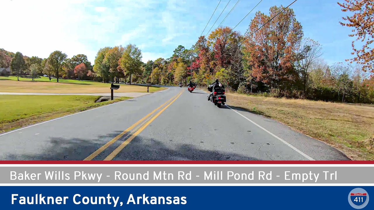 Baker Wills Parkway - Round Mtn Rd - Mill Pond Rd: Conway - Arkansas  |  Drive America's Highways 🚙