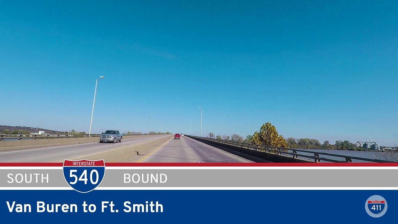 Interstate 540 - Van Buren to Fort Smith - Arkansas |  Drive America's Highways ?