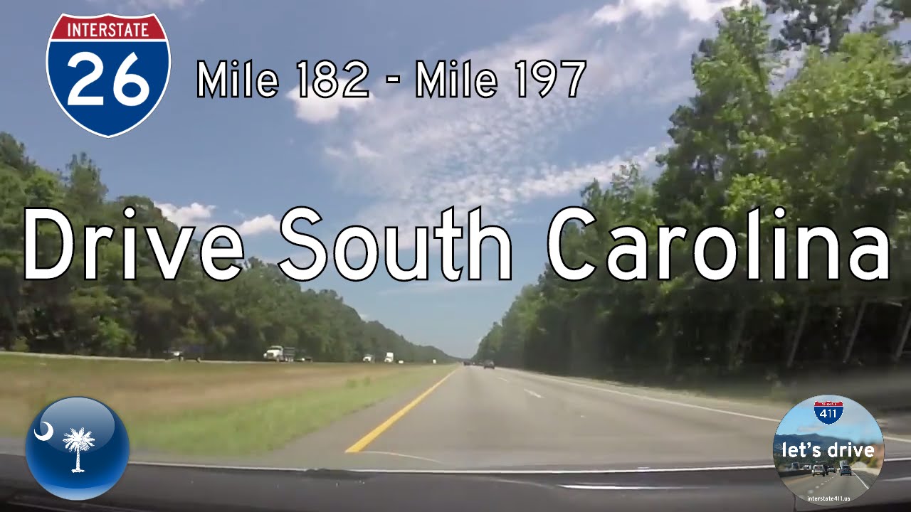 Interstate 26 - Mile 182 - Mile 197 - South Carolina | Drive America's Highways ?