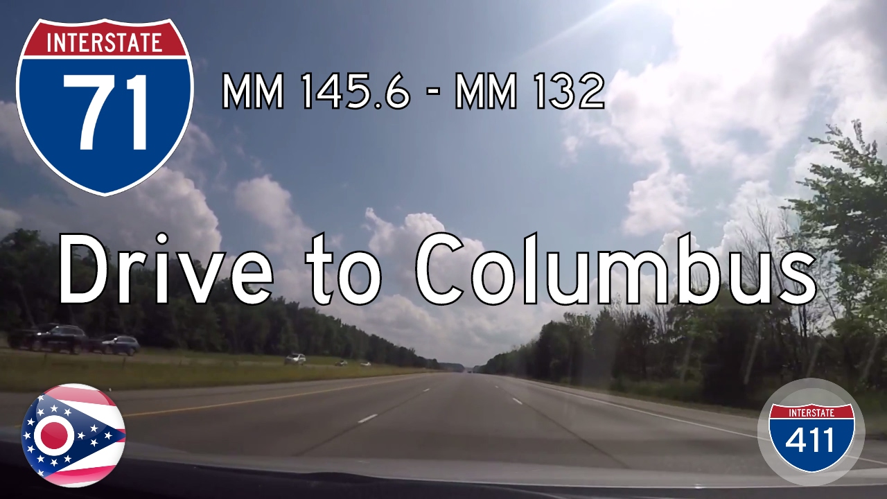 Interstate 71 - Mile 145 - Mile 132 - Ohio | Drive America's Highways ?