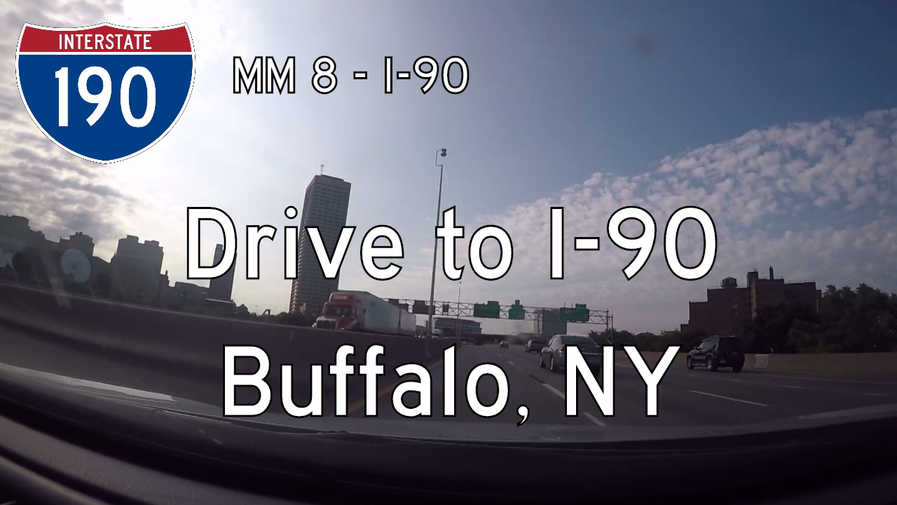 Interstate 190 - Mile 8 - Mile 0 - New York | Drive America's Highways 🚙