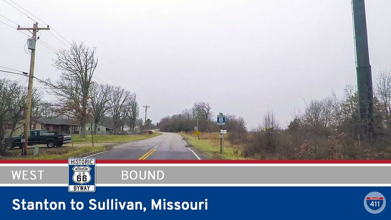 Historic Route 66 - Stanton to Sullivan - Missouri |  Drive America's Highways ?