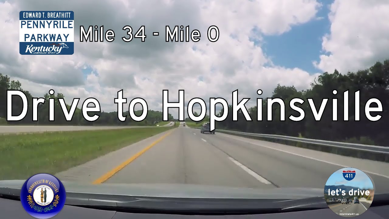 Pennyrile Parkway - Mile 34 to Mile 0 - Kentucky |  Drive America's Highways ?