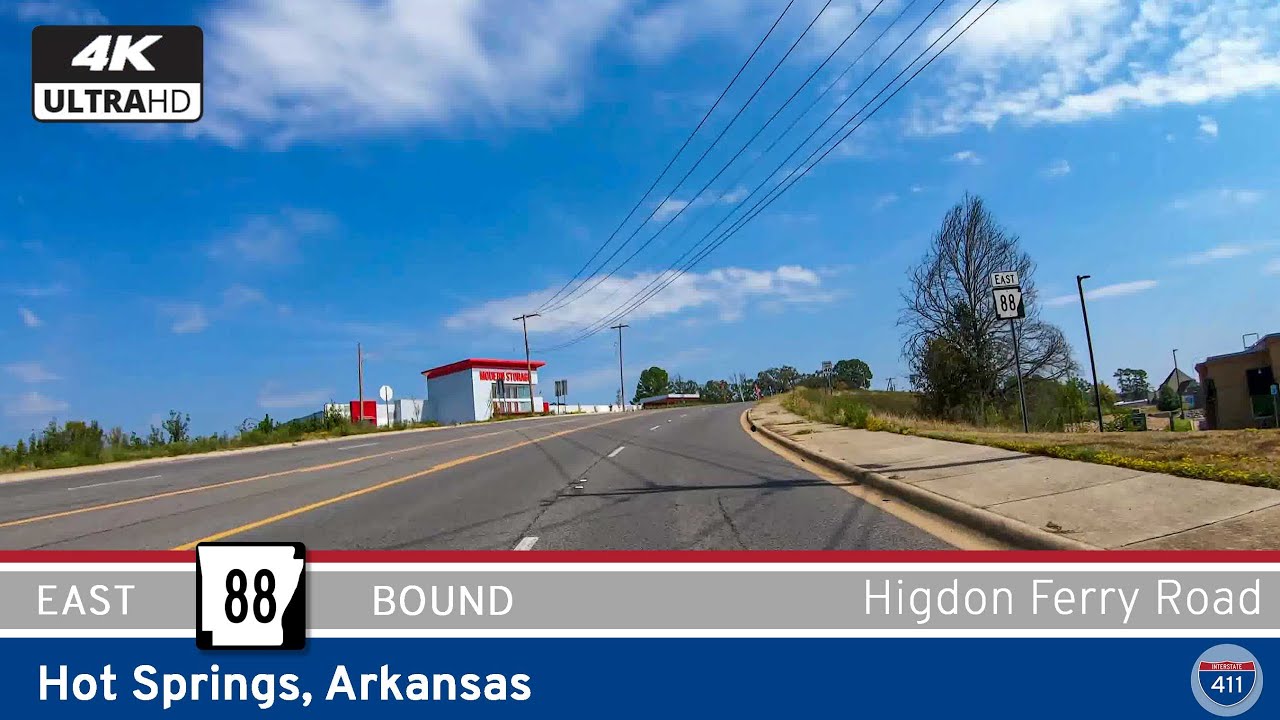 Arkansas Highway 88: Higdon Ferry Rd - Hot Springs | Drive America's Highways 🚙