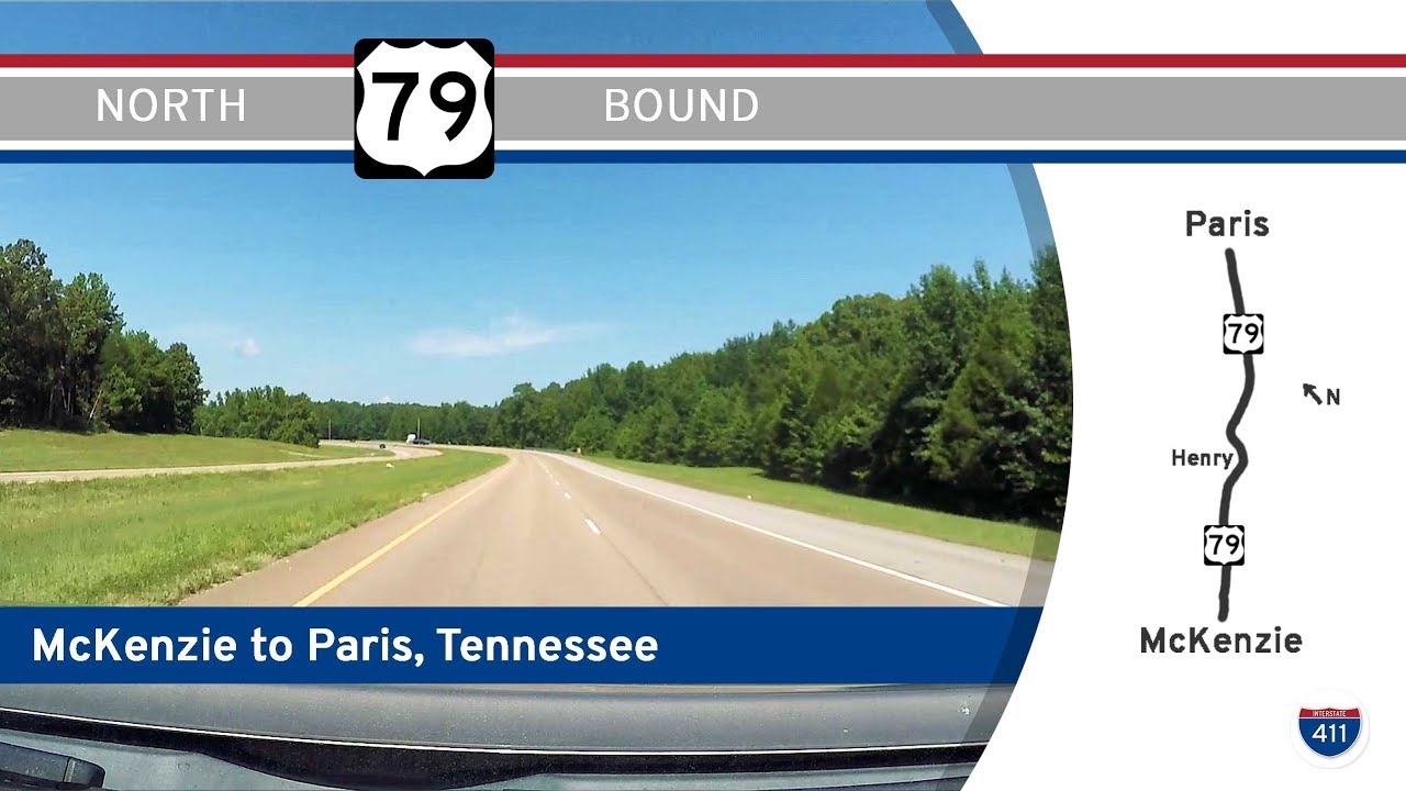 U.S. Highway 79 - McKenzie to Paris - Tennessee |  Drive America's Highways ?