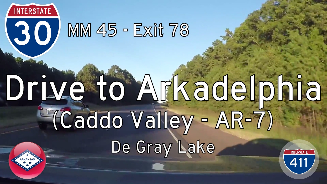 Interstate 30 - Mile 45 - Mile 78 - Arkansas | Drive America's Highways ?