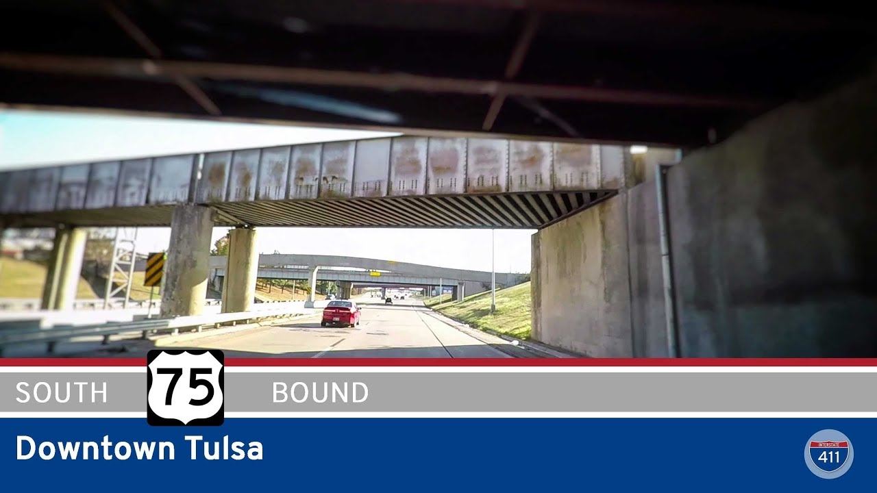 U.S. Highway 75 South - Downtown Tulsa - Oklahoma |  Drive America's Highways ?