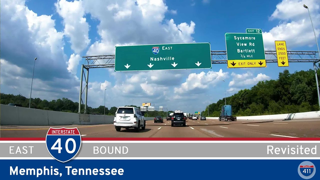 Interstate 40: Memphis - Tennessee [Revisited] | Drive America's Highways 🚙