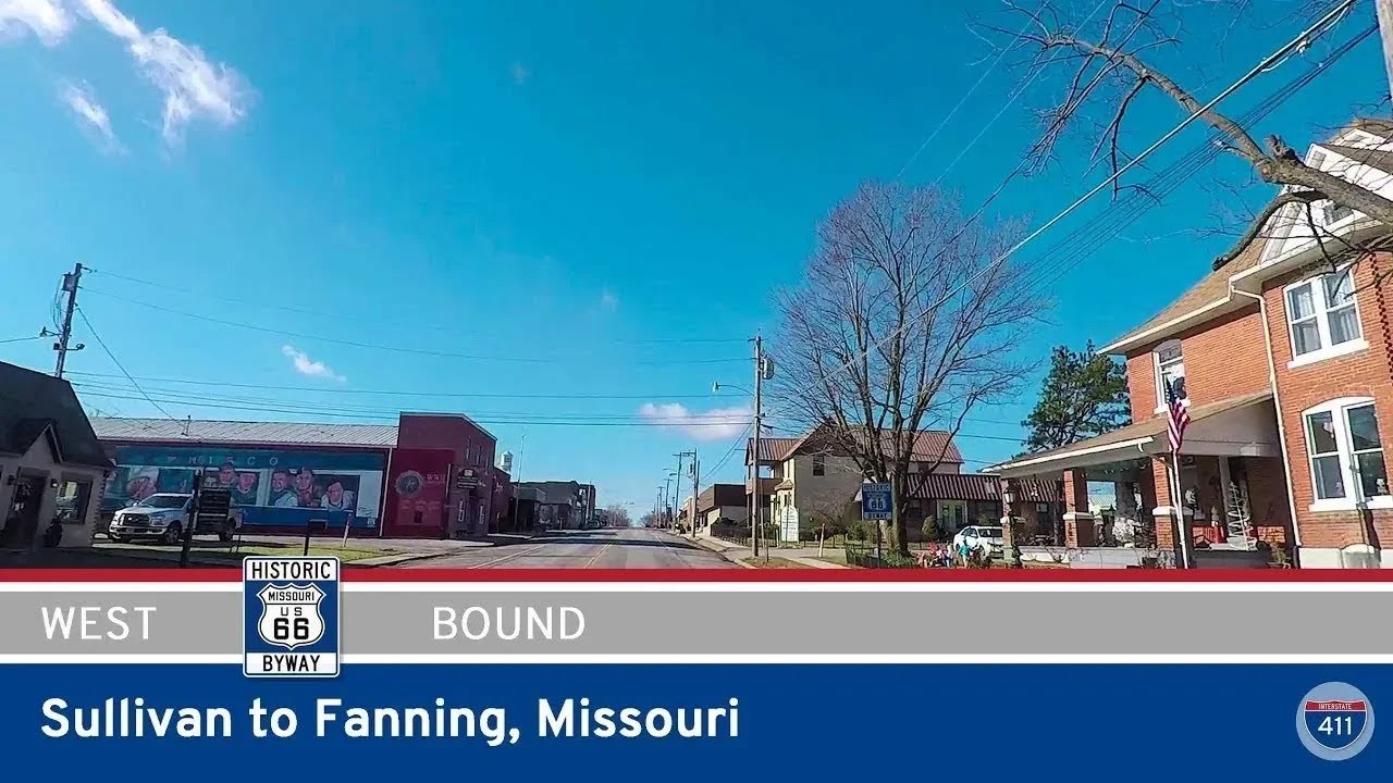 Historic Route 66 - Sullivan to Fanning - Missouri |  Drive America's Highways 🚙
