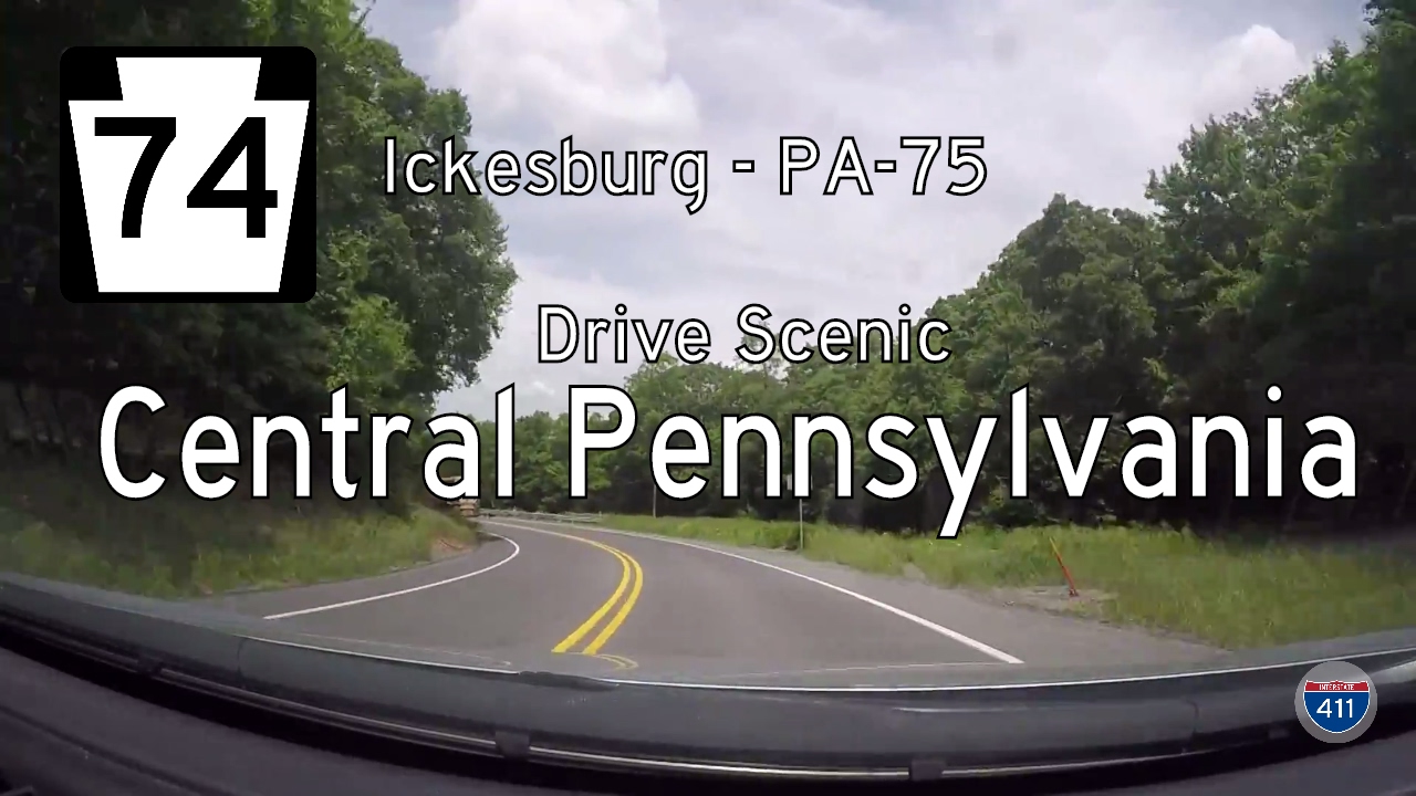 Pennsylvania Highway 74 - Ickesburg - PA Highway 75 | Drive America's Highways ?