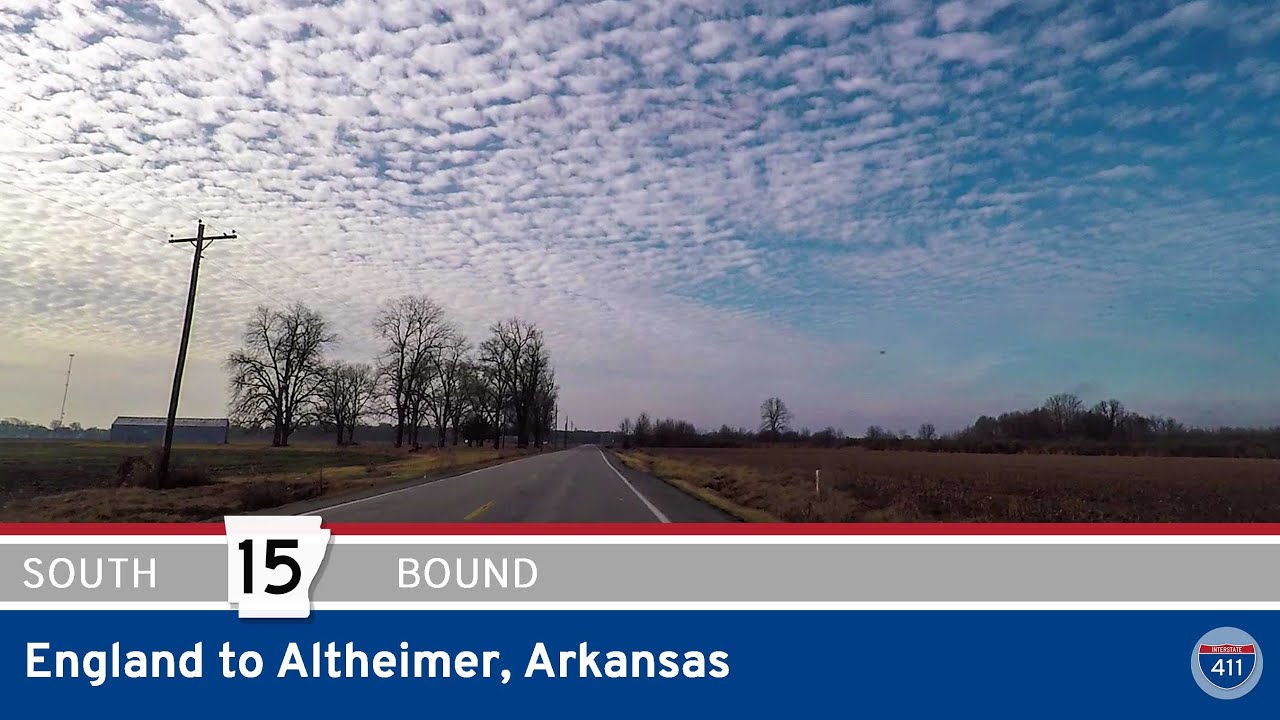 Arkansas Highway 15 - England to Altheimer  |  Drive America's Highways ?