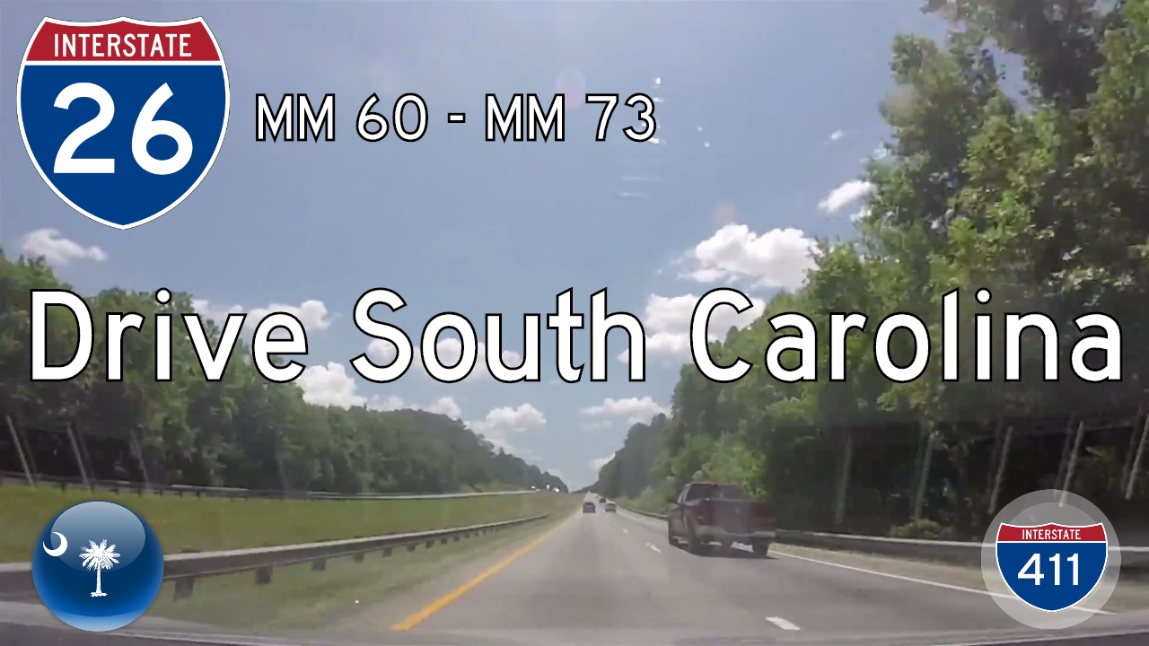 Interstate 26 - Mile 60 - Mile 73 - South Carolina | Drive America's Highways ?