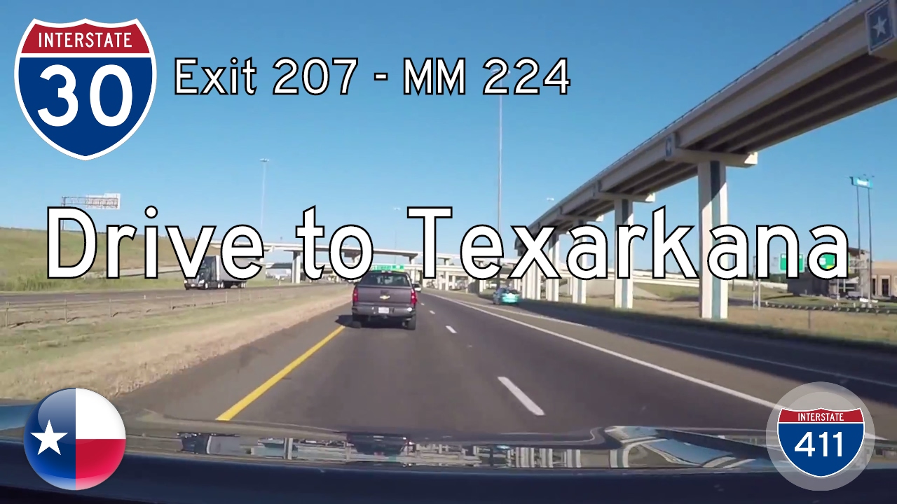 Interstate 30 - Mile 207 - Mile 224 - Texas | Drive America's Highways ?