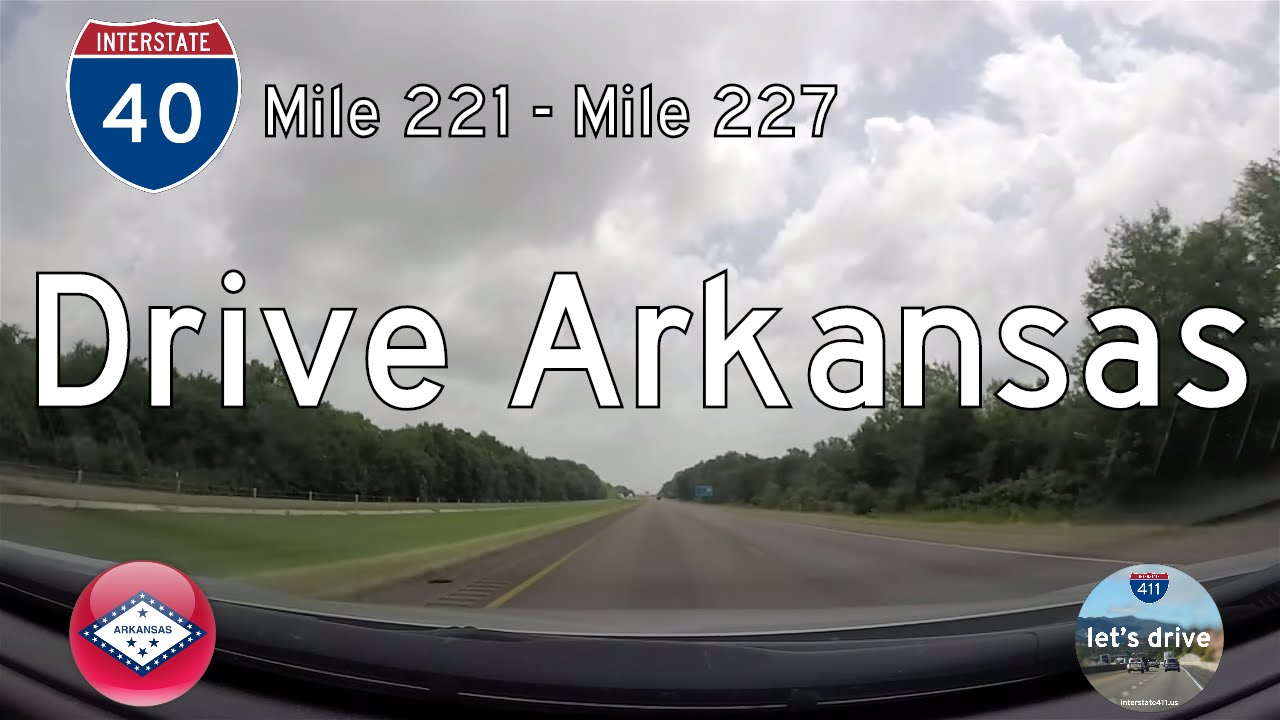 Interstate 40 - Mile 211 to Mile 227 - Arkansas | Drive America's Highways ?