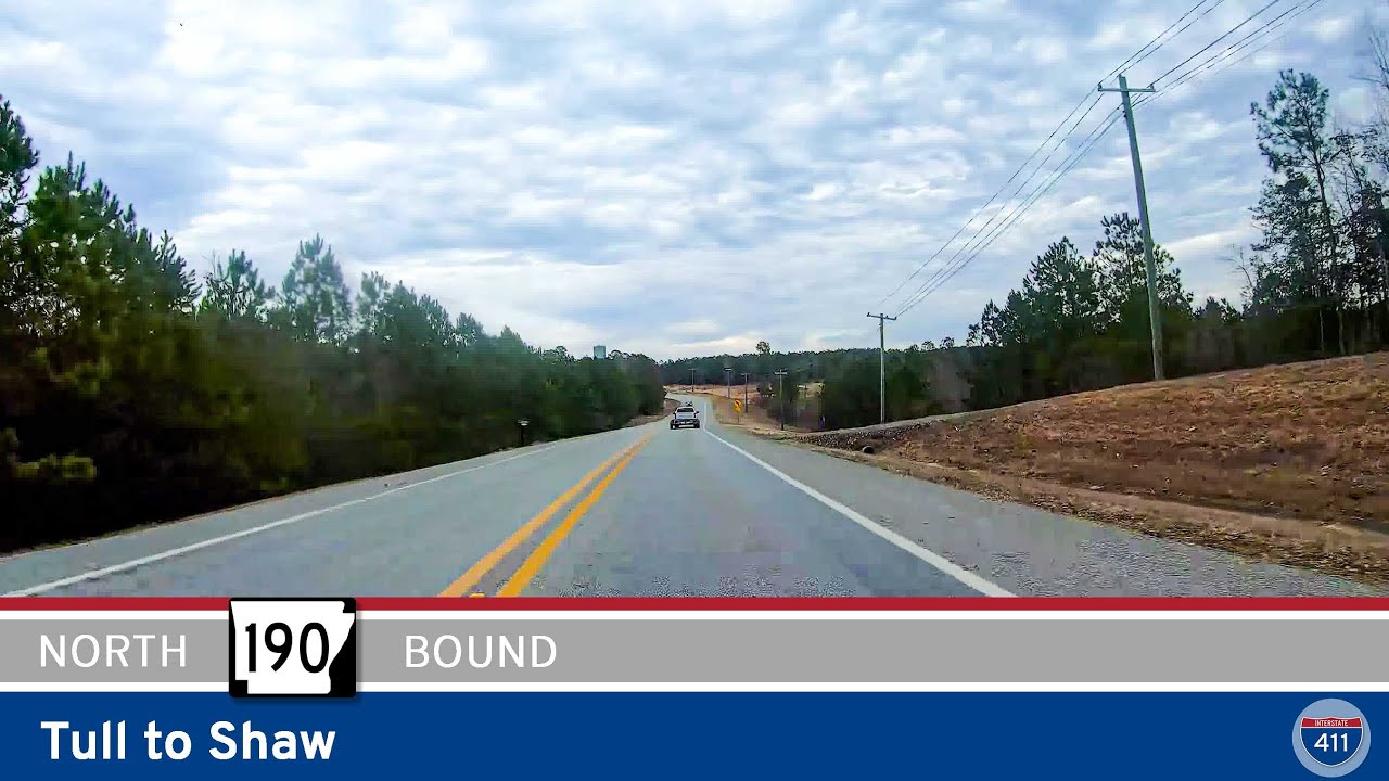 Arkansas Highway 190: Tull to Shaw | Drive America's Highways 🚙