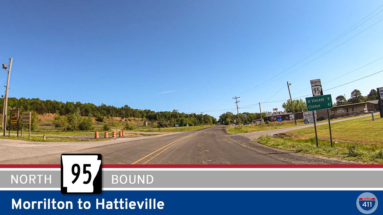 Arkansas Highway 95: Morrilton to Hattieville | Drive America's Highways 🚙