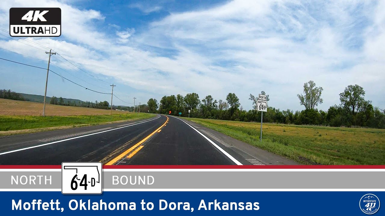 Oklahoma Highway 64D: Moffett to Dora | Drive America's Highways 🚙