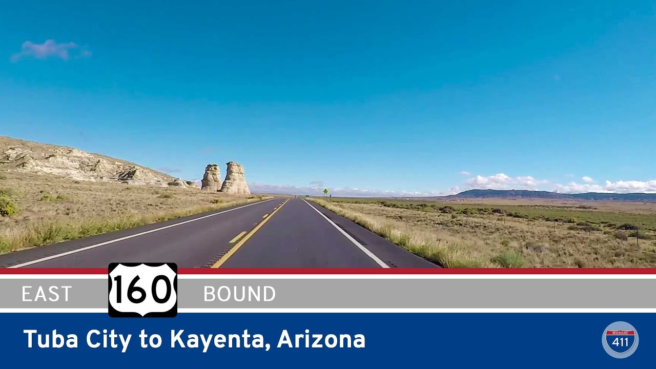[Remastered] U.S. Route 160: Tuba City to Kayenta - Arizona  | See America's Highways 🚙