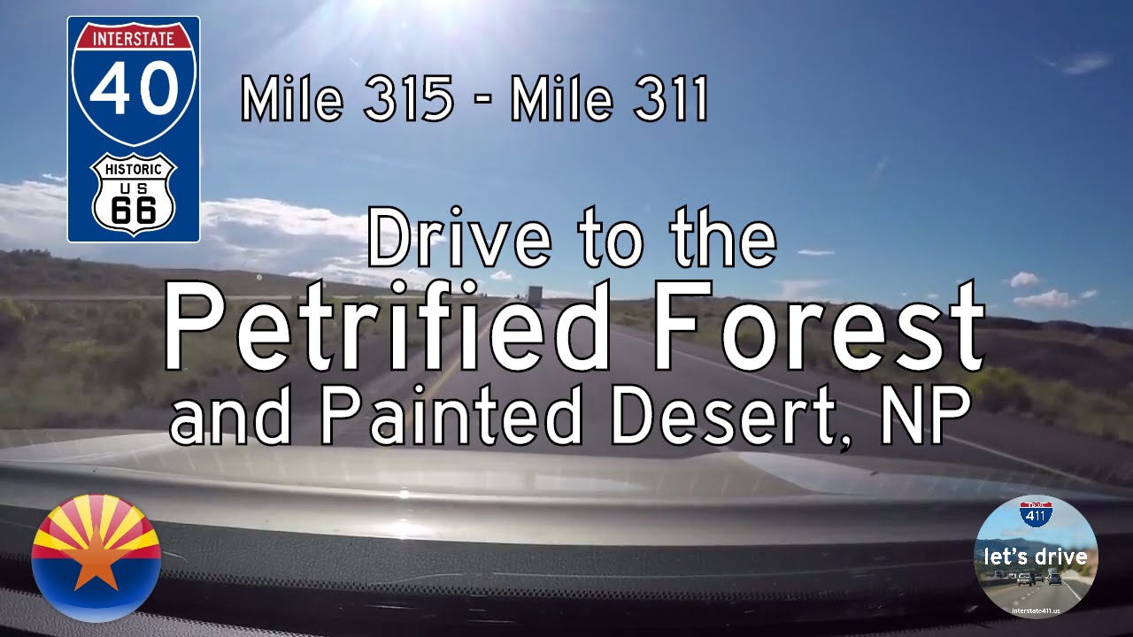 Interstate 40 - Mile 315 - Mile 311 - Arizona | Drive America's Highways ?