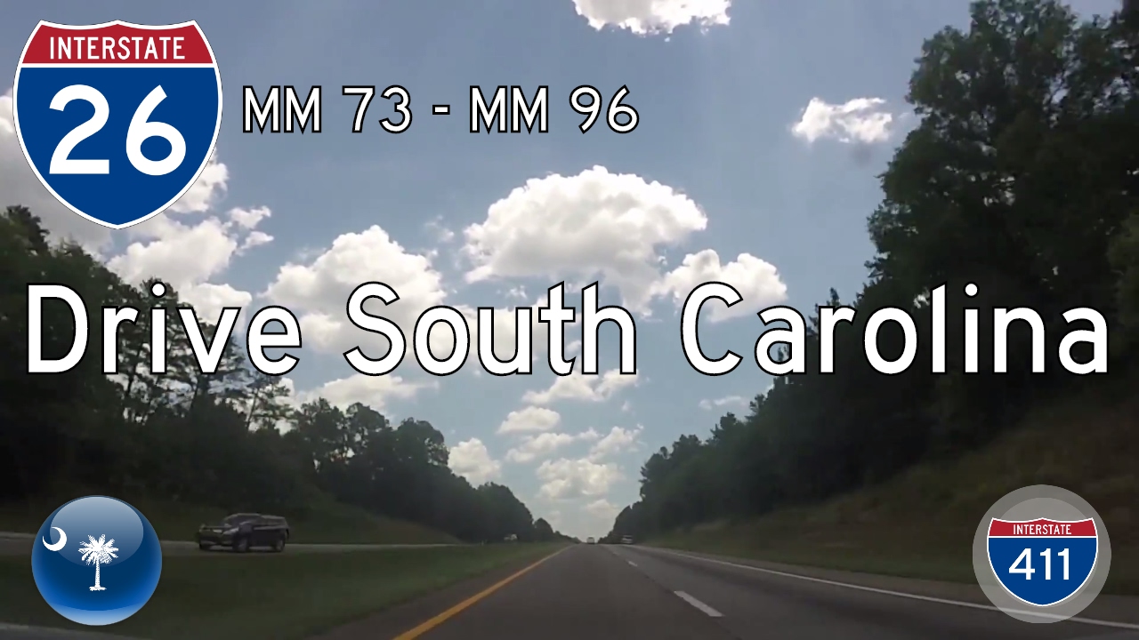 Interstate 26 - Mile 73 - Mile 96 - South Carolina | Drive America's Highways ?