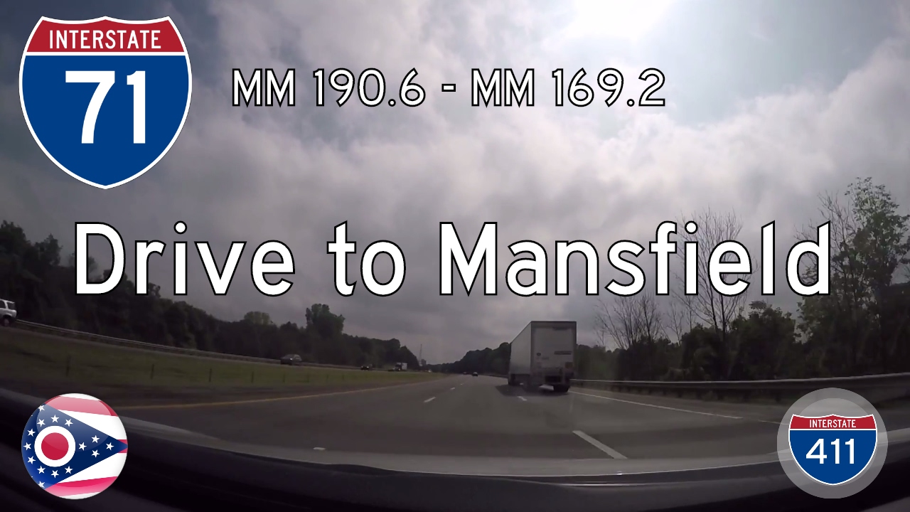 Interstate 71 - Mile 190 - Mile 169 - Ohio | Drive America's Highways ?
