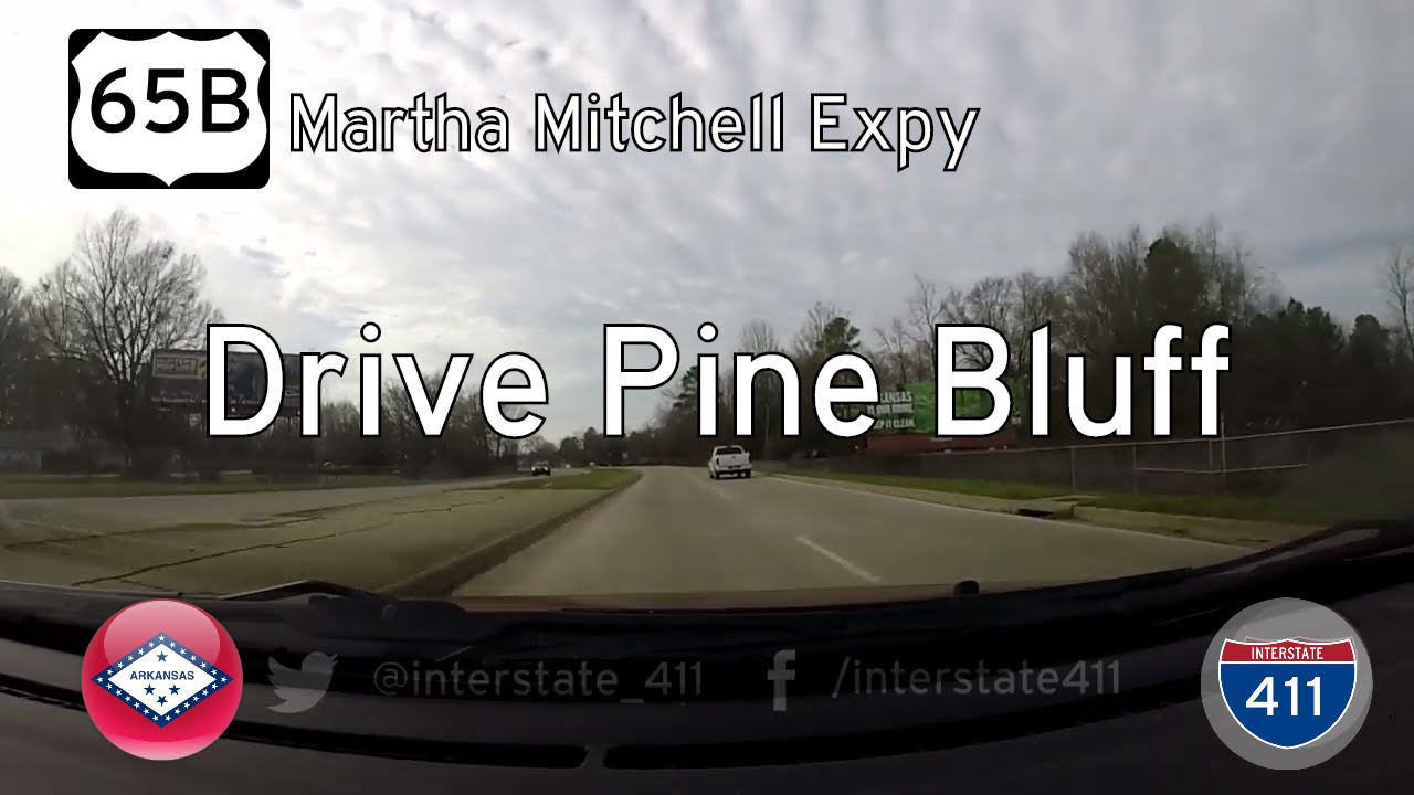 US Highway 65B - Pine Bluff - Arkansas | Drive America's Highways 🚙