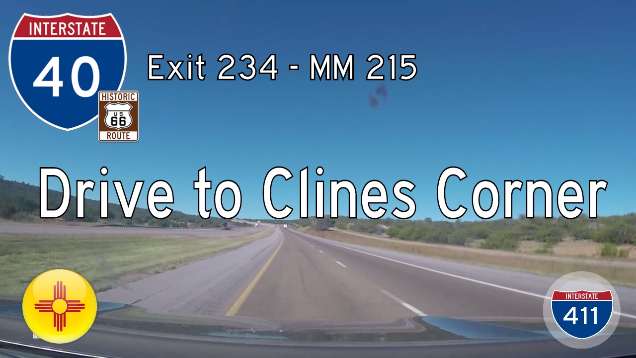 Interstate 40 - Mile 234 - Mile 215 - New Mexico | Drive America's Highways ?