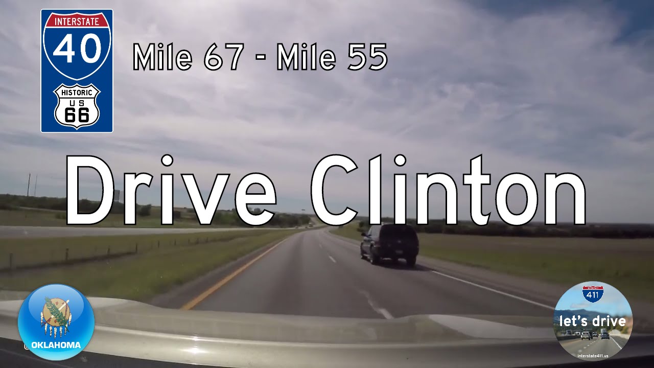 Interstate 40 - Mile 76 -  Mile 55 - Oklahoma | Drive America's Highways ?