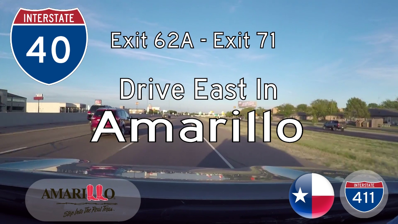 Interstate 40 - Mile 62 - Mile 71 - Texas | Drive America's Highways ?