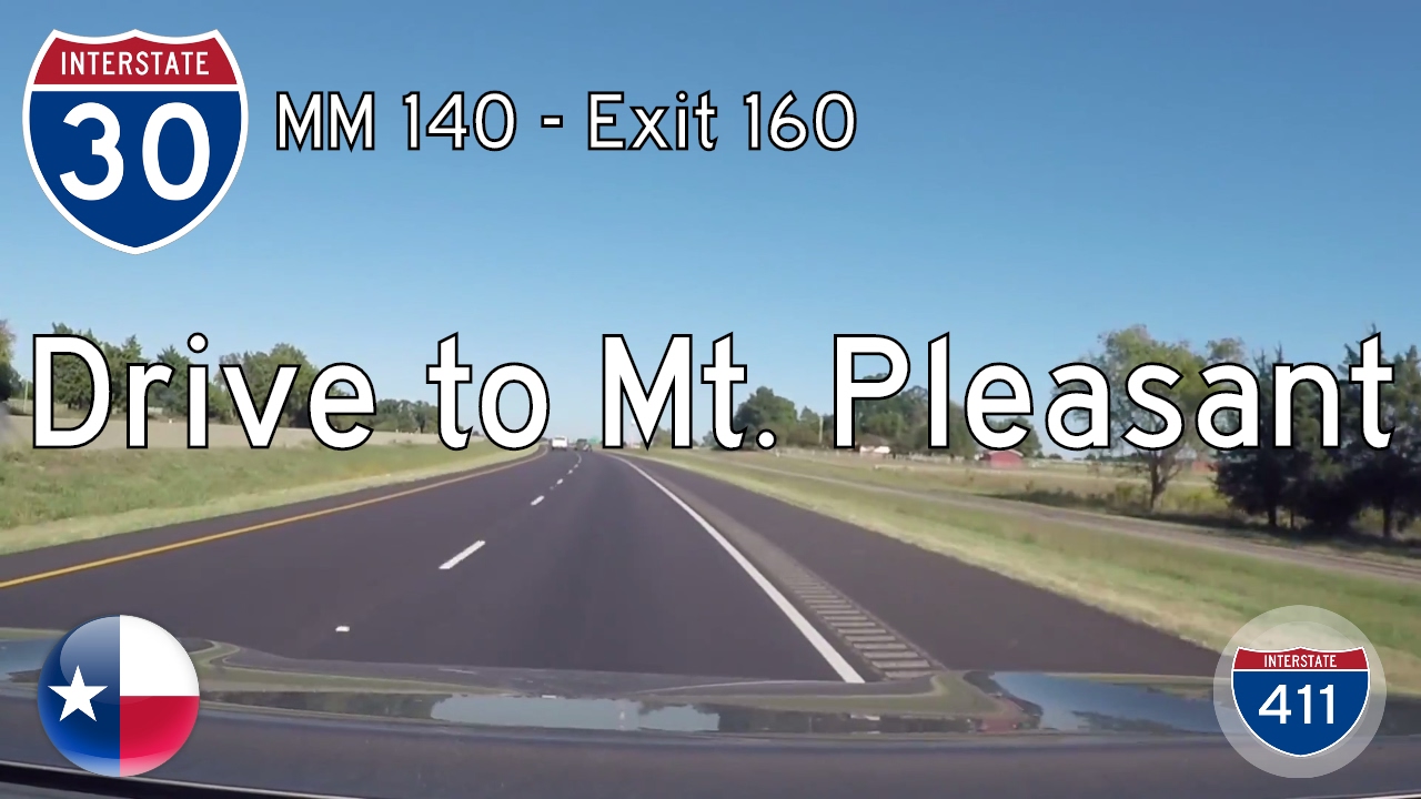 Interstate 30 - Mile 140 - Mile 160 - Texas | Drive America's Highways ?