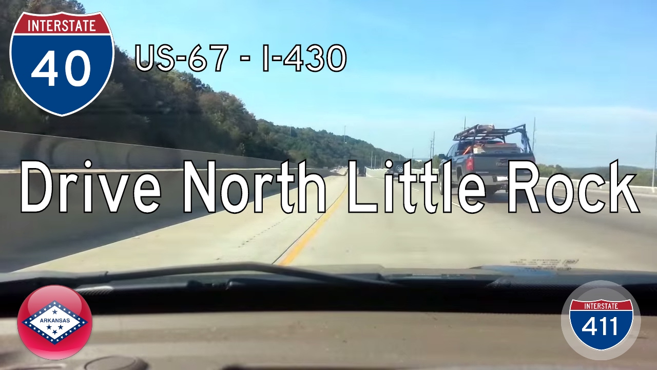 Interstate 40 - McCain Mall to Interstate 430 via US-67 | Drive America's Highways ?