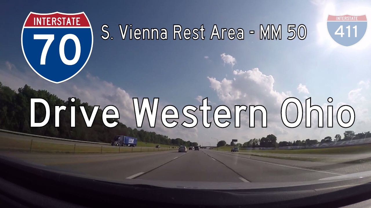 Interstate 70 - Mile 70 - Mile 50 - Ohio | Drive America's Highways ?