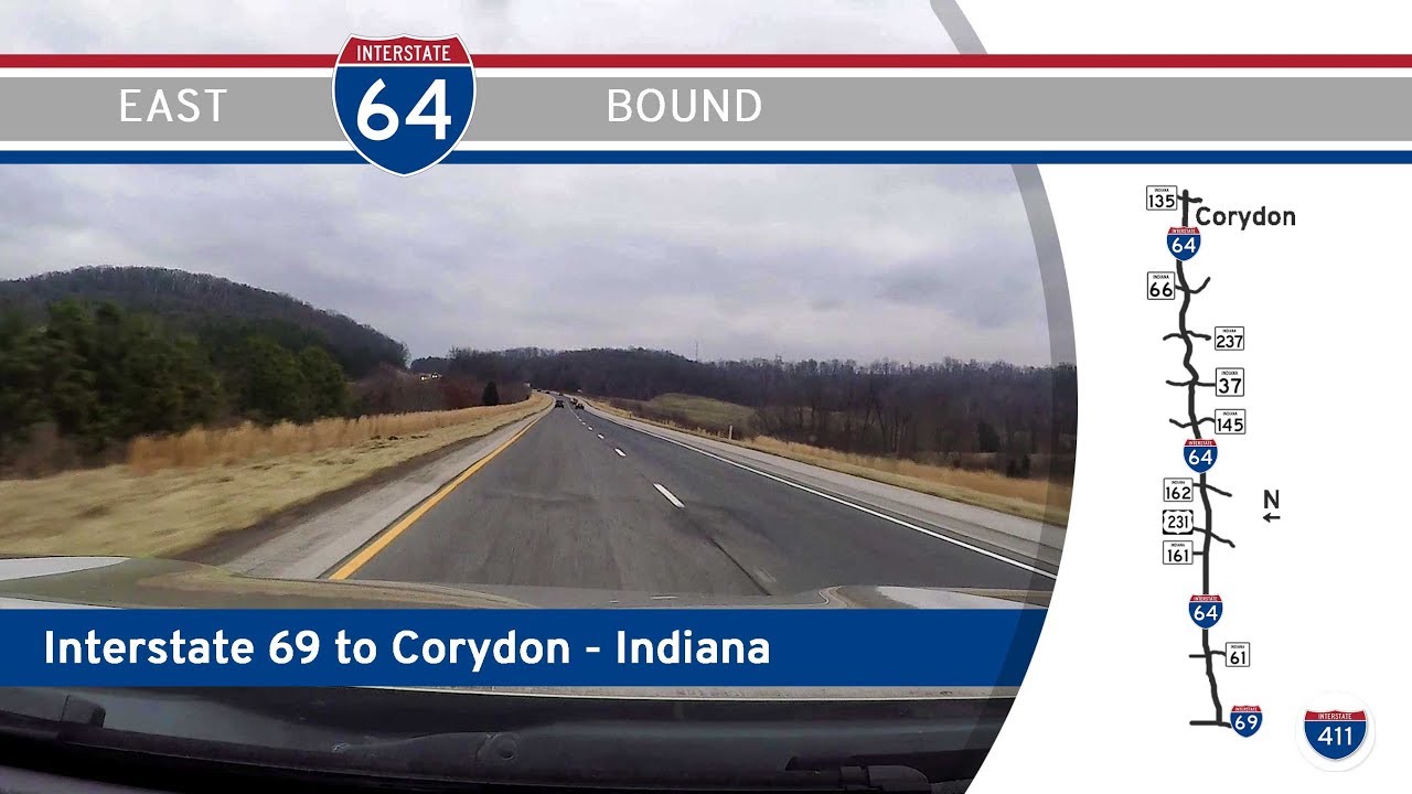 Interstate 64 - Interstate 69 to Corydon - Indiana |  Drive America's Highways ?