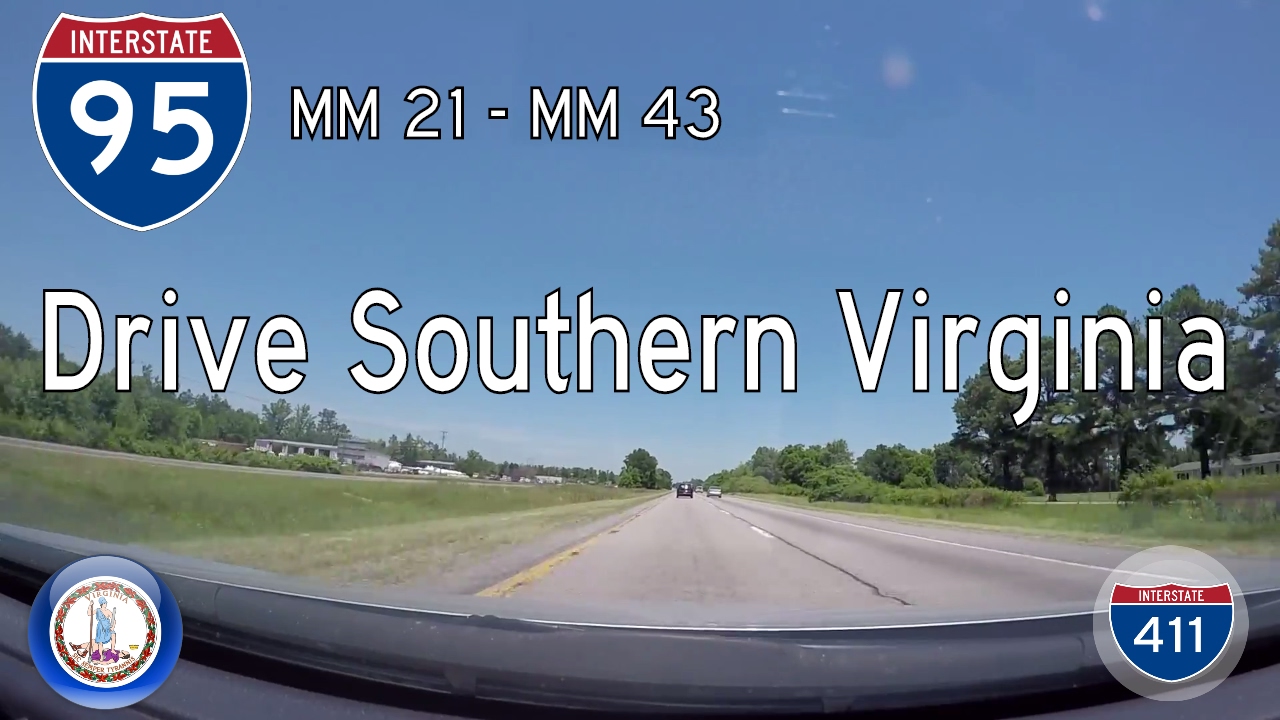 Interstate 95 - Mile 21 - Mile 43 - Virginia | Drive America's Highways ?
