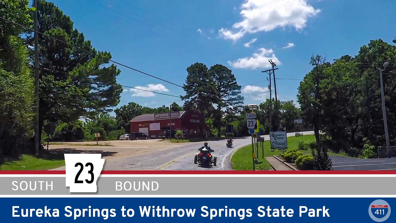 Arkansas Highway 23 - Eureka Springs to Withrow Springs State Park  |  Drive America's Highways 🚙