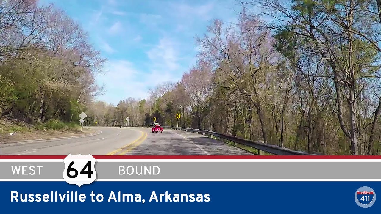 U.S. Highway 64 - Russellville to Alma - Arkansas |  Drive America's Highways ?