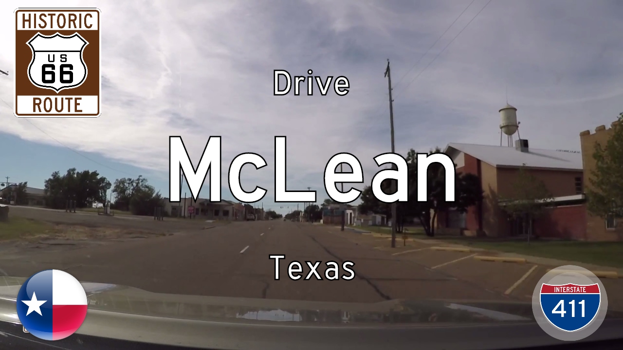 Historic Route 66 - McLean - Texas | Drive America's Highways 🚙