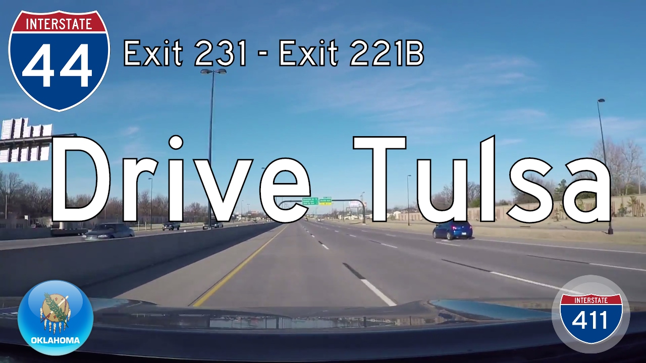 Interstate 44 - Mile 231 - Mile 221 - Oklahoma | Drive America's Highways 🚙