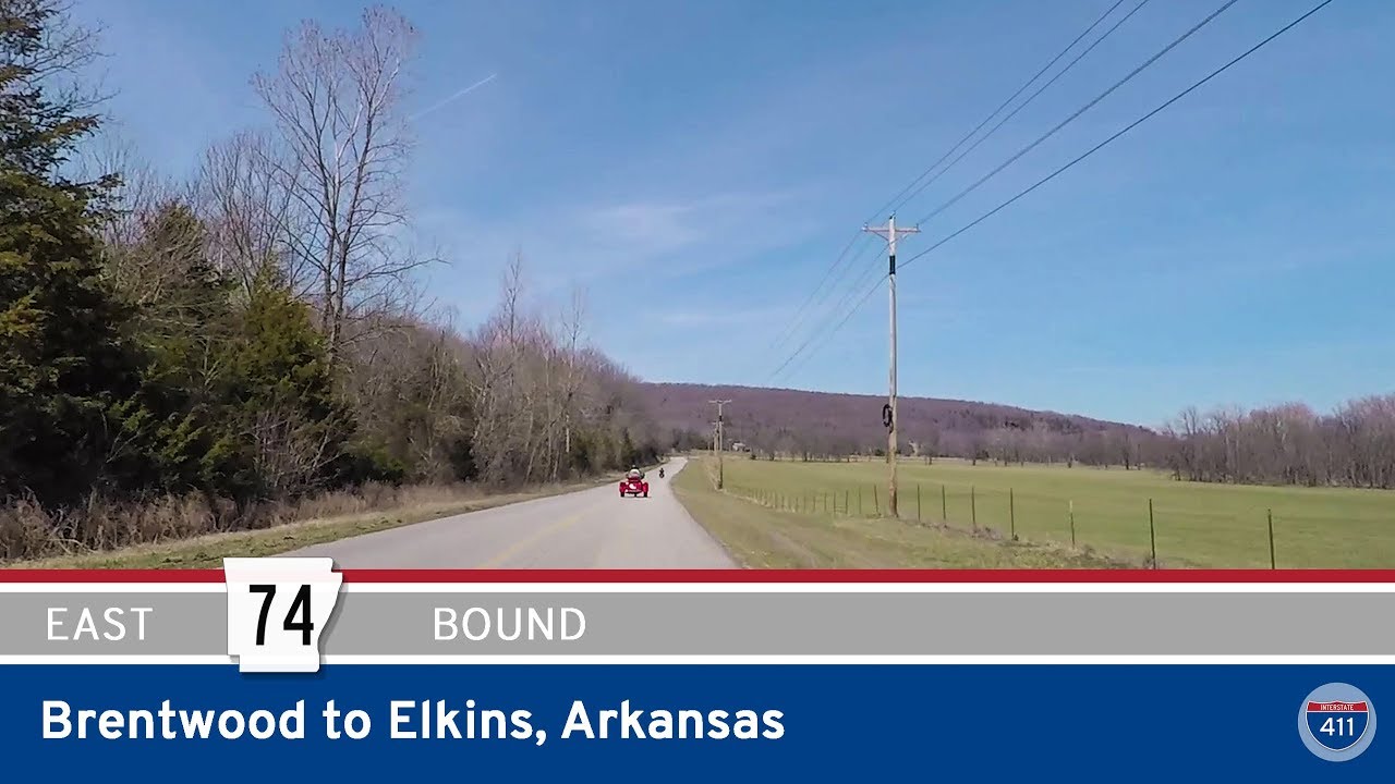 Arkansas Highway 74 - Brentwood to Elkins |  Drive America's Highways ?