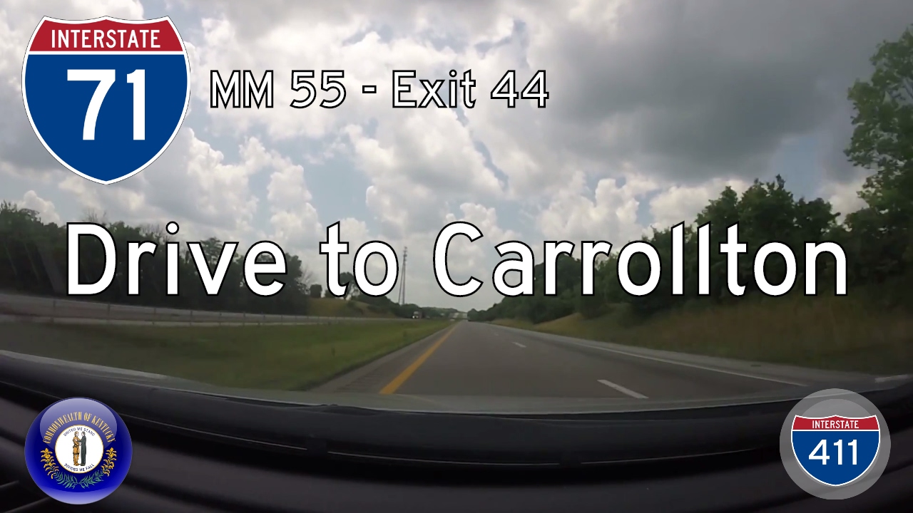 Interstate 71 - Mile 55 - Mile 44 - Kentucky | Drive America's Highways ?