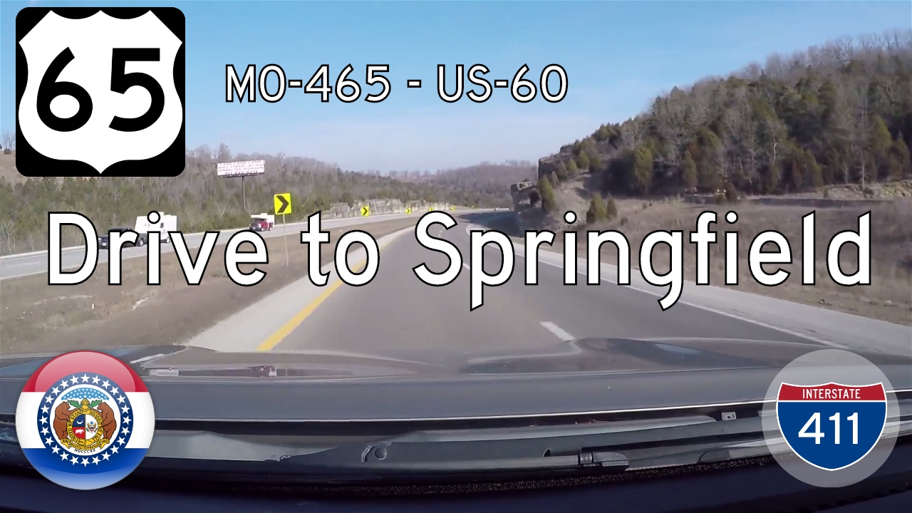 US Highway 65 - Branson - Springfield - Missouri | Drive America's Highways 🚙