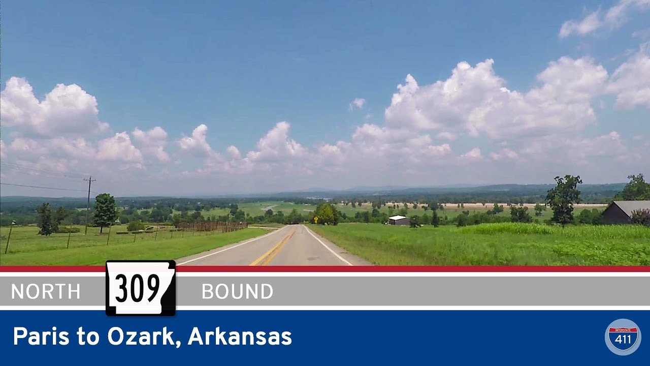 Arkansas Highway 309 - Paris to Ozark  |  Drive America's Highways ?